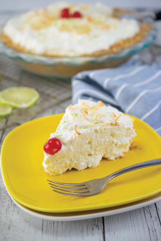 Coconut Key Lime Cream Pie
