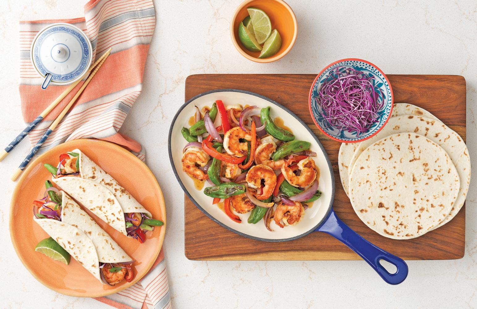 Sizzling Shrimp Fajita Stir-Fry