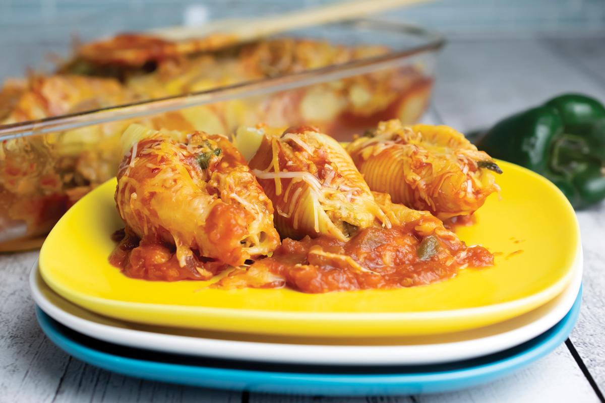 Veal Tex Mex Stuffed Shells