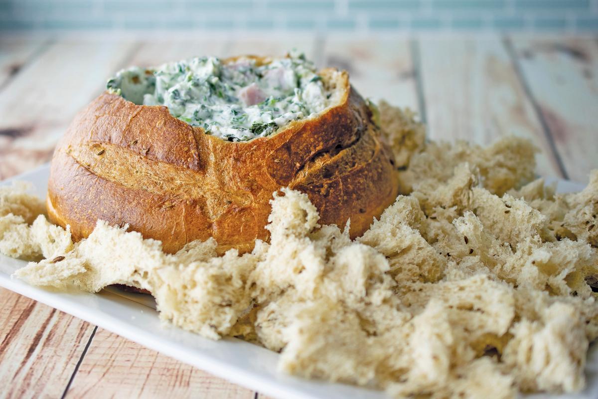 Spinach-Ham Dip