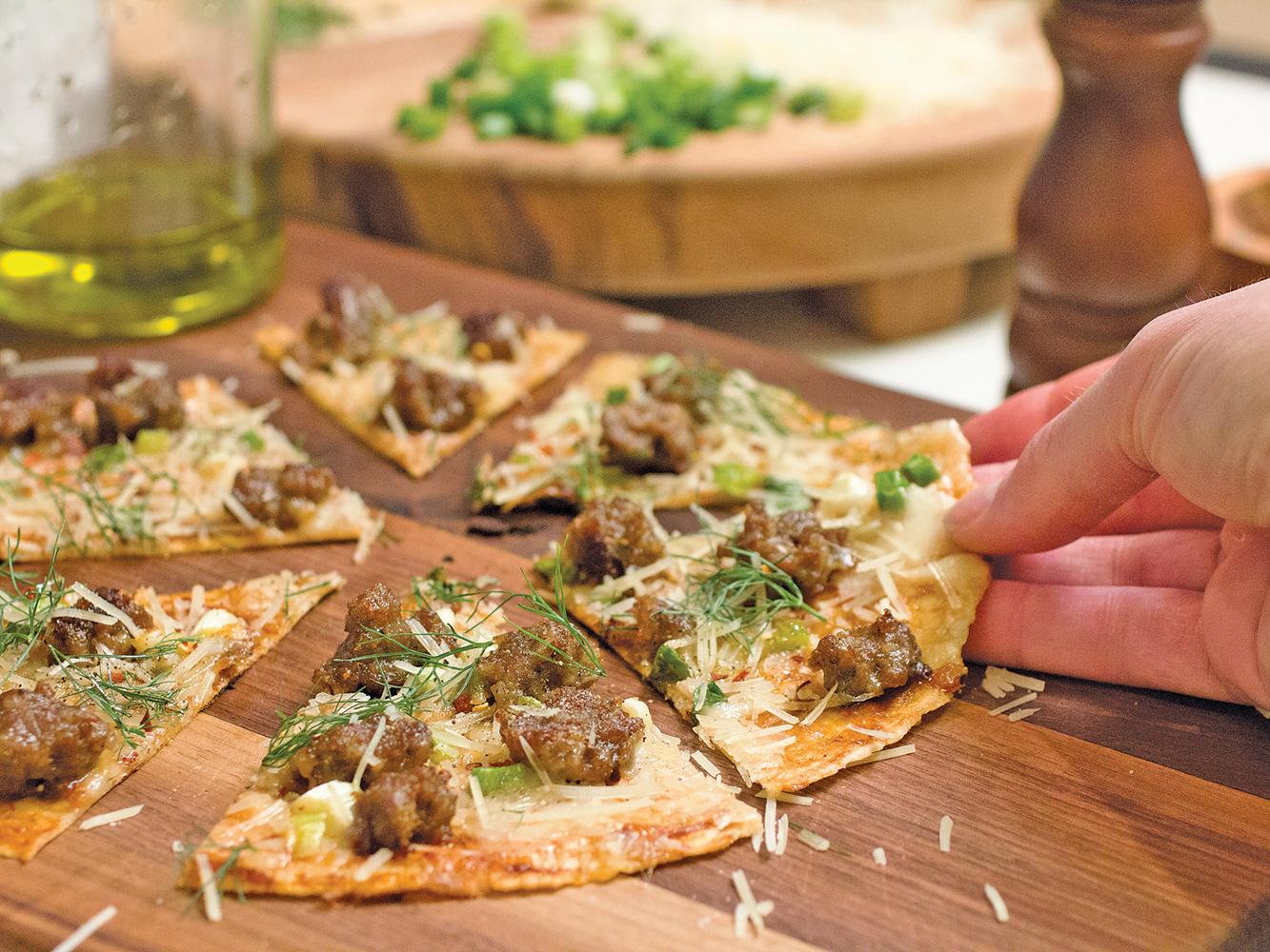 Gluten-Free Barbecue Skillet Pizza