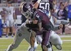 Ennis running back Wenderius Jones (5) was hard to stop, rushing 22 times for 89 yards and three touchdowns in Ennis’ win over Corsicana. Photo by Lezley Norris.