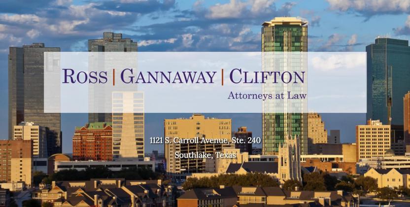 Website for Ross, Gannaway, Clifton Attorneys at Law