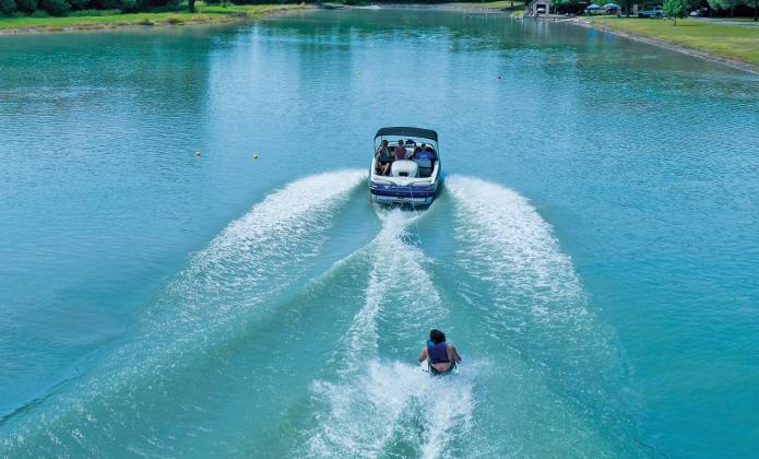 Pecan Cove is a private and purposely built water skiing lake near the Waxahachie and Red Oak boundaries.