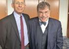 Dr. Anthony Fauci and Professor Peter Hotez. Photo courtesy enVolve News.