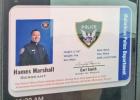 Counterfeit Midlothian police identification card. Photo courtesy Midlothian Police Department